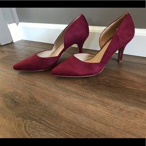 Calico Kiki Wine Colored Pumps, size 7